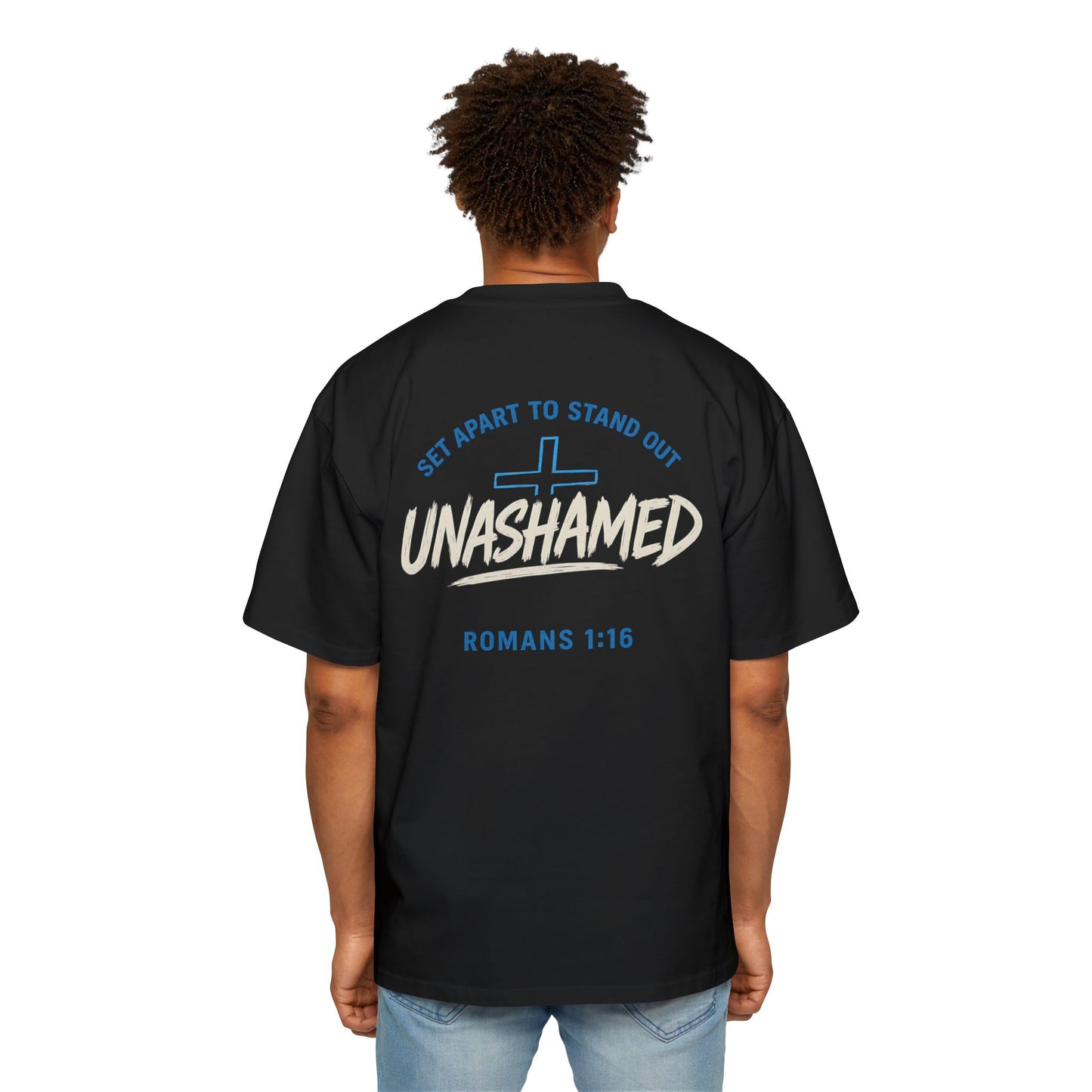 Oversized Romans 1:16 Tee