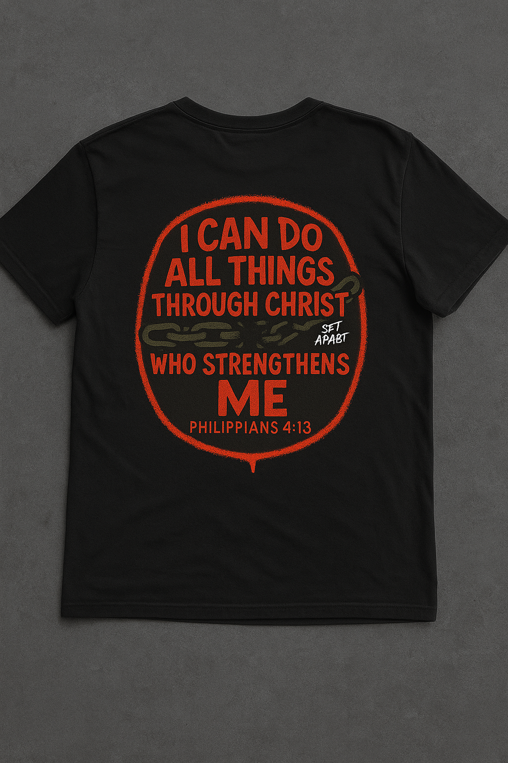 Oversized Philippians 4:13 Tee