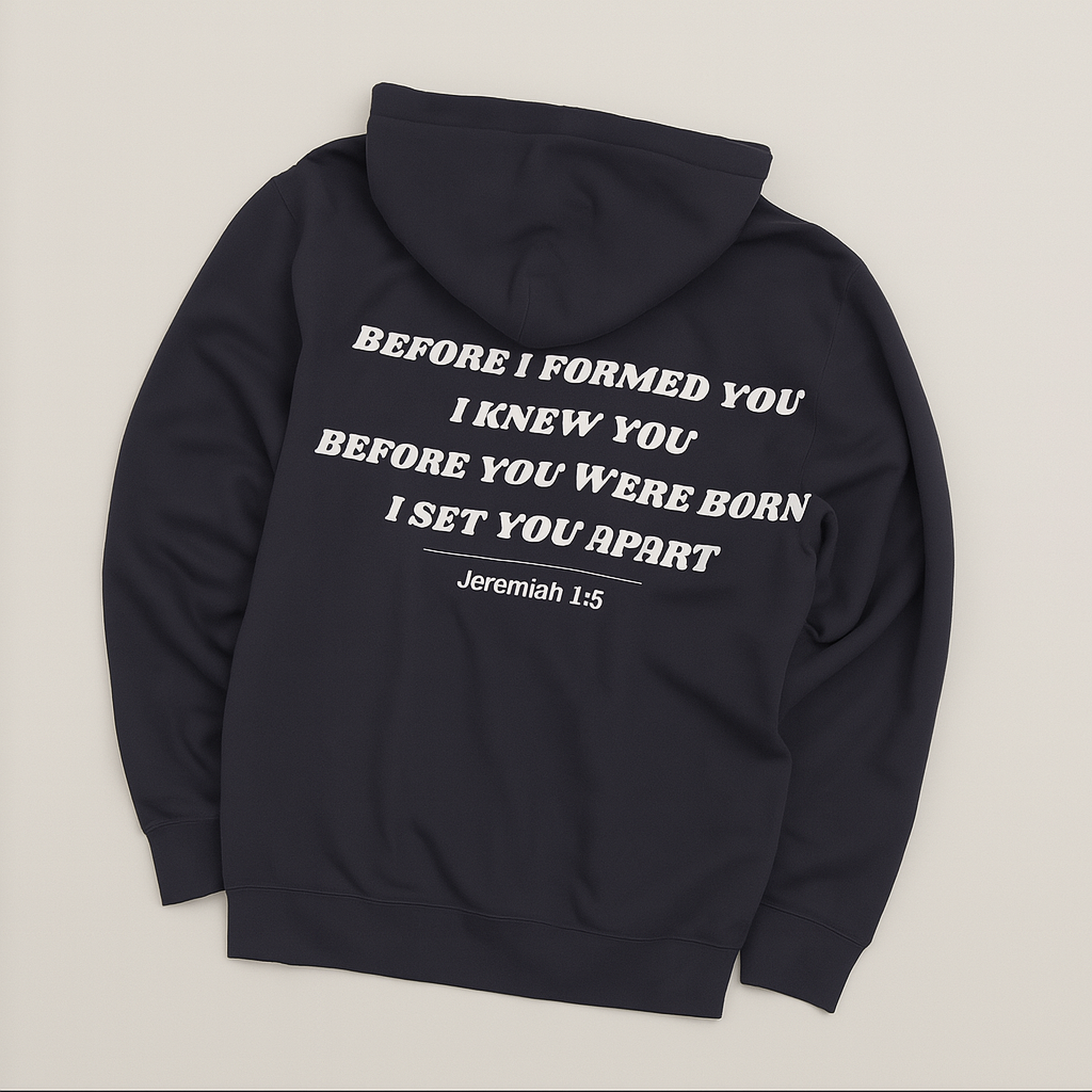 Jeremiah 1:5 Hoodie